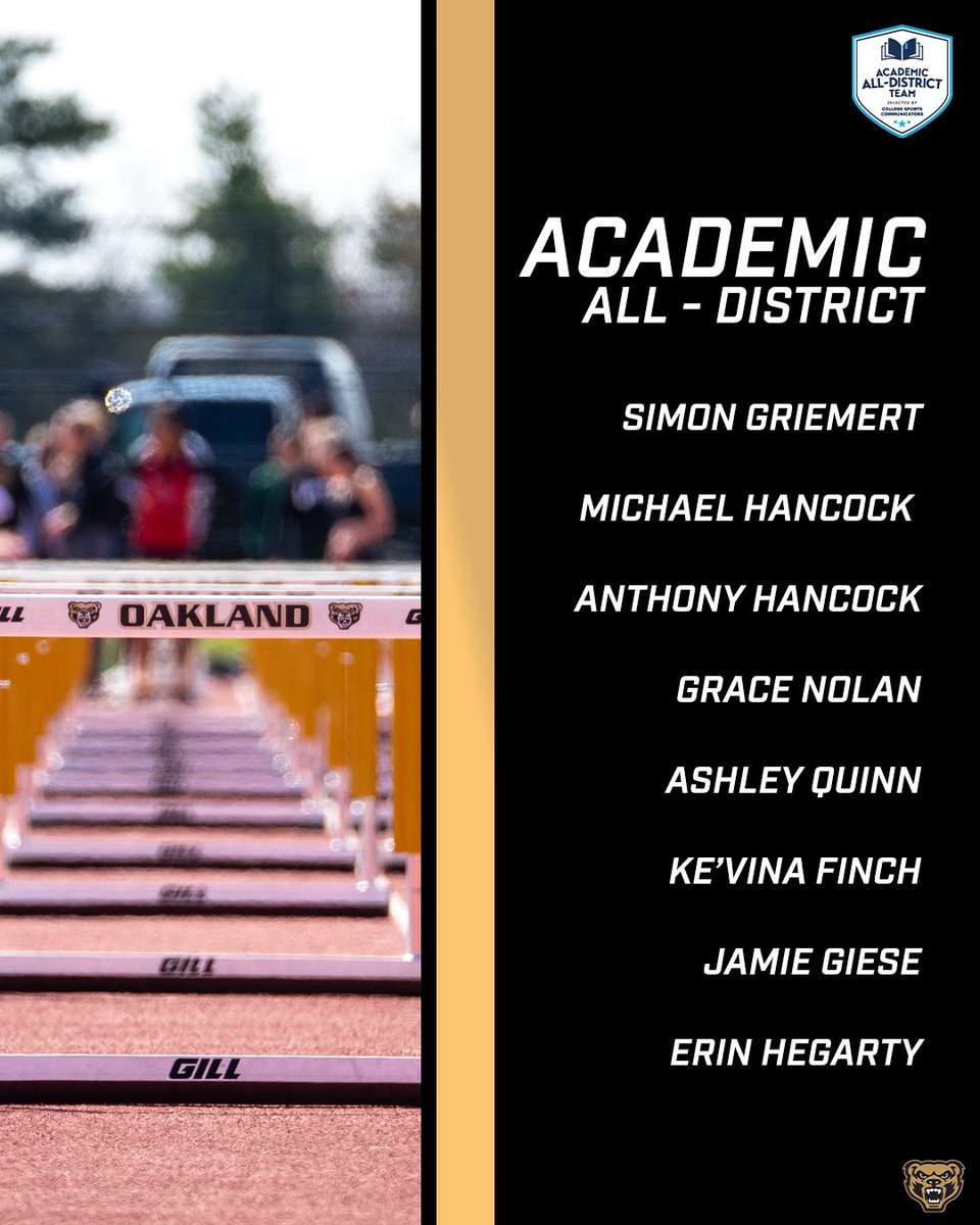 Congrats to our 8️⃣ student-athletes selected to the CSC Academic All-District Team!
