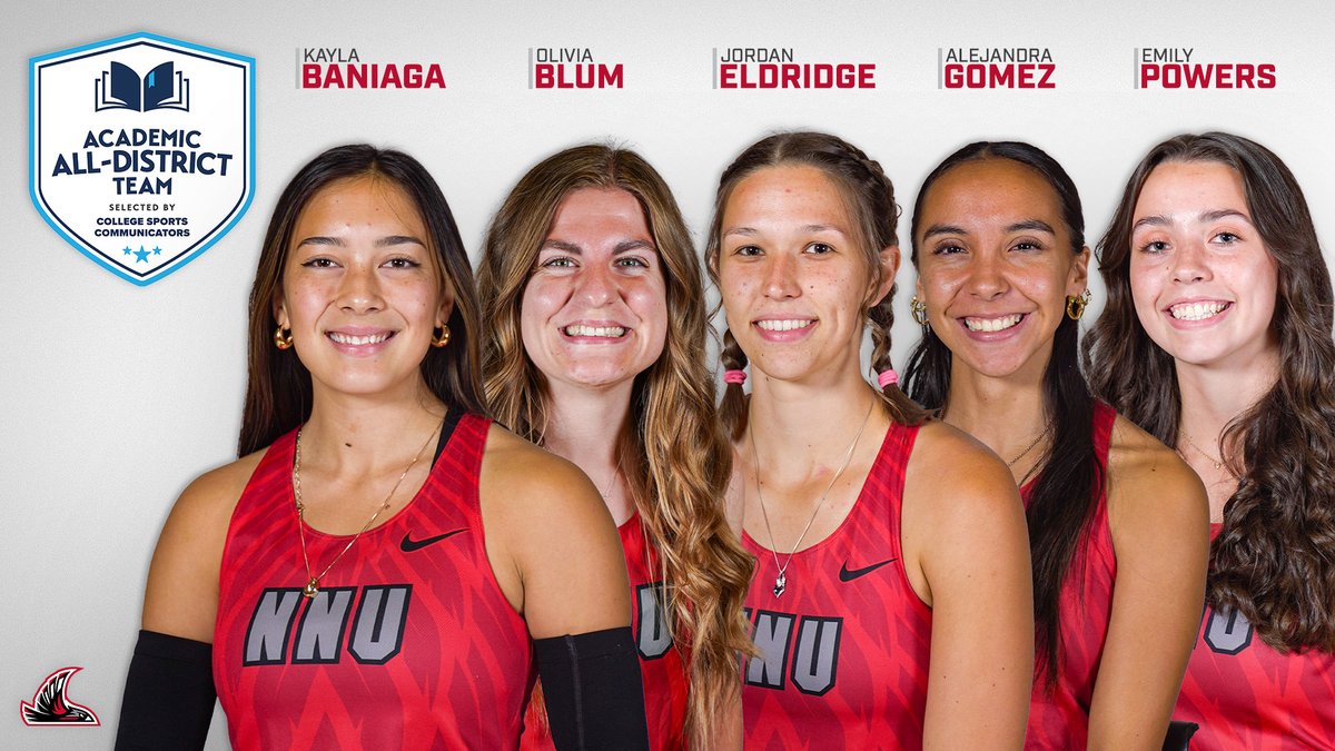 NNUSports's tweet image. Five Nighthawks from the women&apos;s track &amp;amp; field squad have earned Academic All-District honors!

nnusports.com/news/2025/6/25…