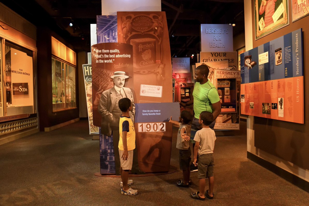 UPDATE: The air conditioning has been fixed and the Museum is now open. Come in from the heat and enjoy a cool experience! #HersheyPA #hersheystory