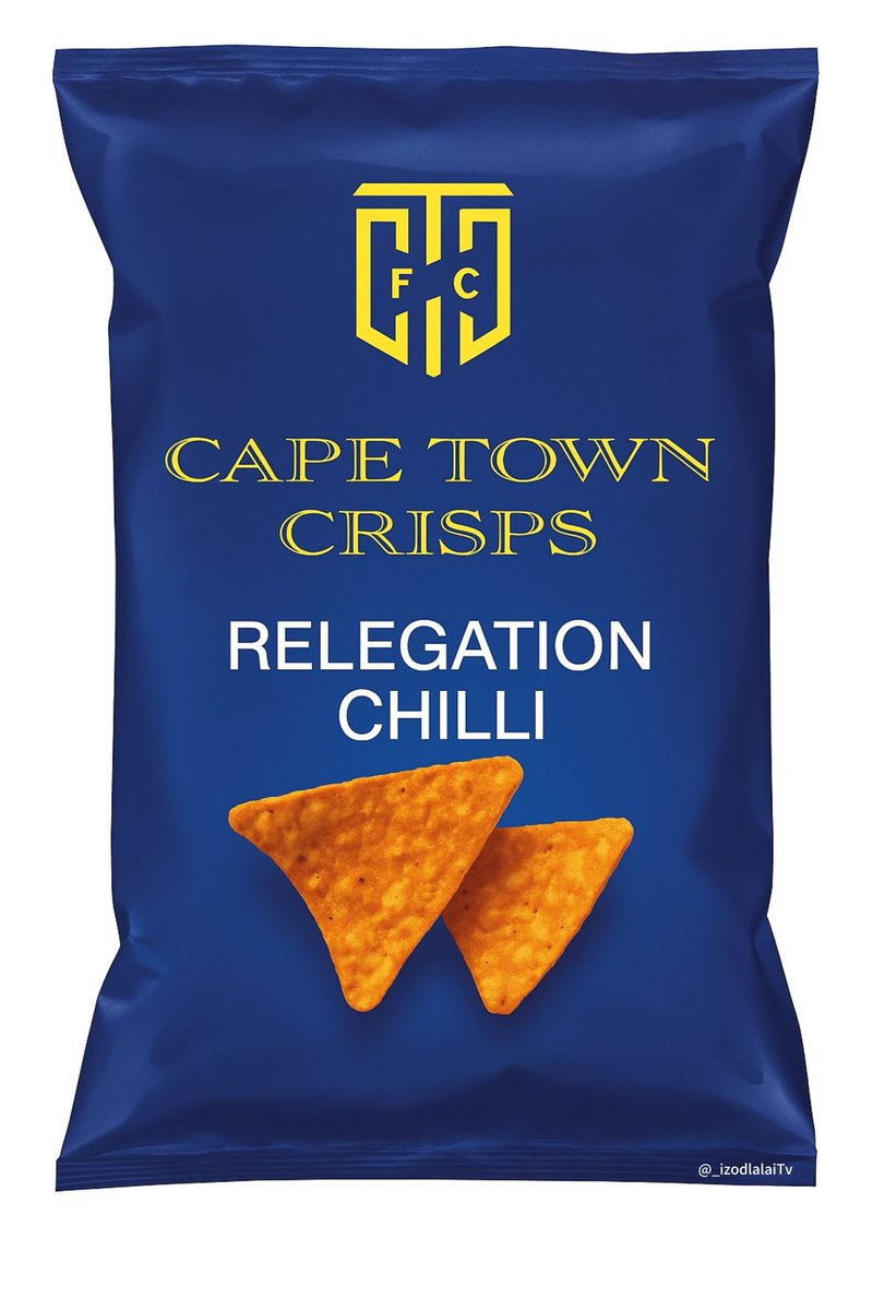 Uyayiva ke ngoku?

Relegation Chilli ⤵️🤝🏾

A snack for every occasion🔥🔥