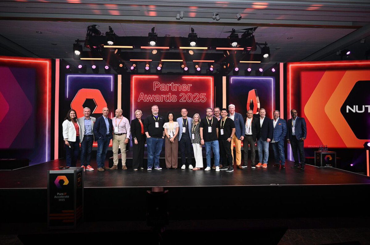 At #PureAccelerate, we were recognized as the @PureStorage Breakout Alliance Partner of the Year for delivering impactful, differentiated customer solutions around the world. 🏆

Learn all about how we are propelling enterprise virtualization forward here: bit.ly/4lnxvti