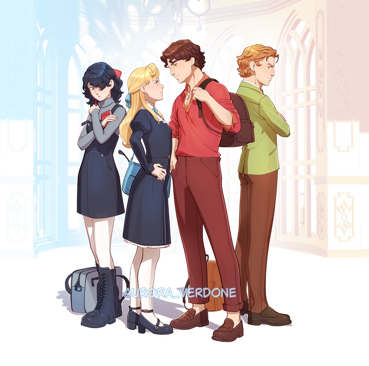 Dropping new artwork with improved design and new character like it's nothing🔥 #originalcharacter