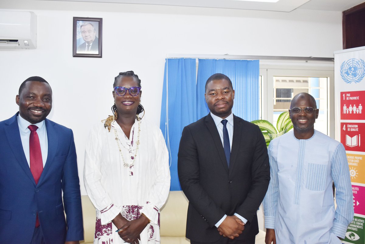La RC du SNU au Bénin a reçu une délégation de l’ONG internationale Center for Civilians in Conflict (CIVIC). Cette rencontre a permis de discuter des efforts conjoints en matière de protection des civils et de prévention des conflits, en lien avec les priorités du <a href="/UNBenin/">UN Benin</a>.