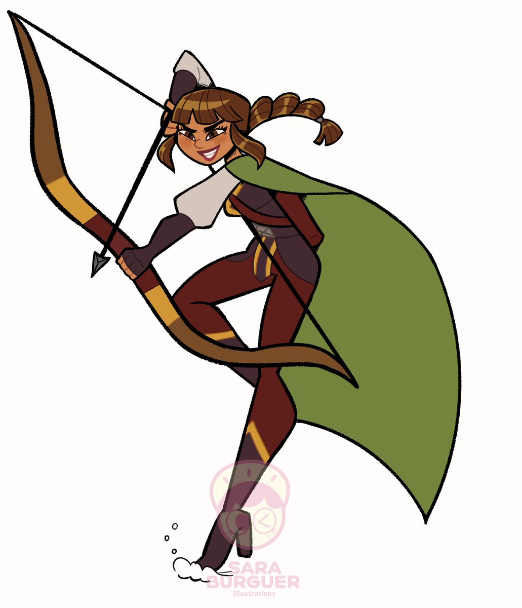 Archer Hannah from the Beastcharmer fanfic by <a href="/ChocoCelik/">Choco🍉🔞</a> 

I really recommend this fanfic, it make me like Diencer a bit more jsjsjs
#disventurecampcarnivalofchaos #dctwt