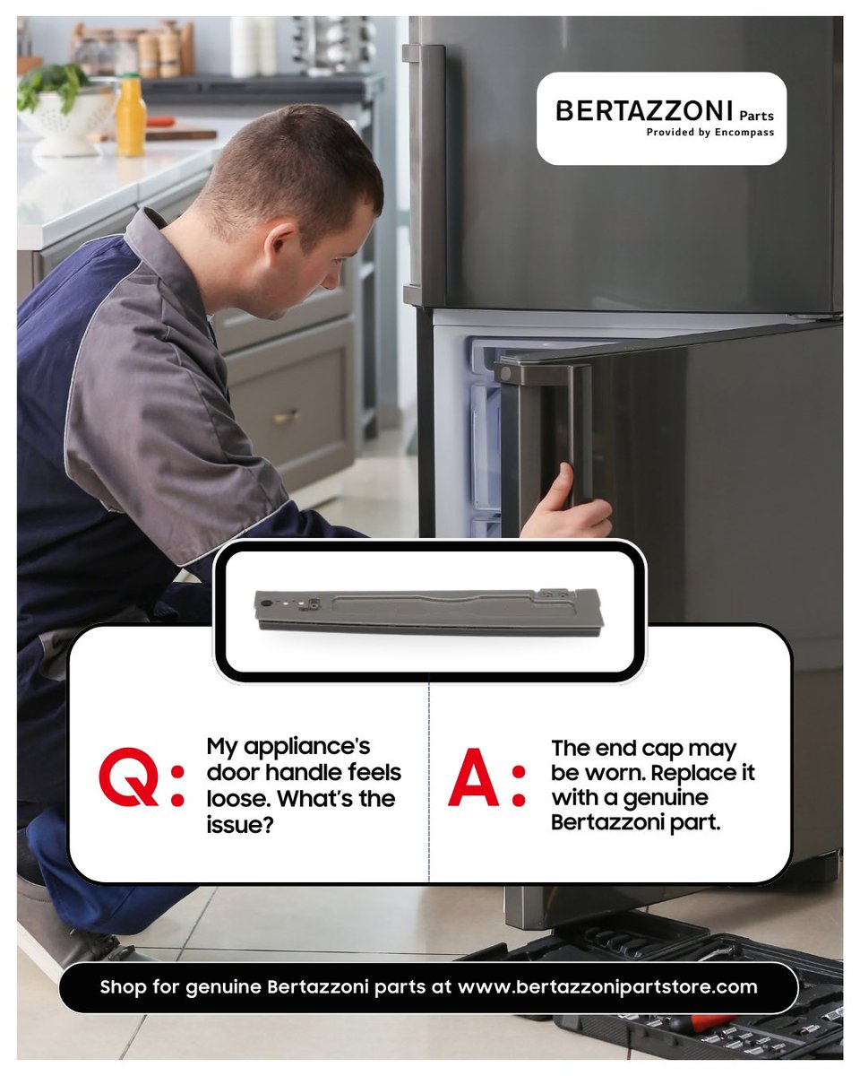 bertazzoni45819's tweet image. Loose handles? It might be the end cap. 
Ensure a secure grip with authentic Smeg Door Handle replacements.
#FAQTuesday #HandleFix #SmegTips #ApplianceCare #SecureGrip #ApplianceRepair #AuthenticSmegParts
#smegparts #genuineparts