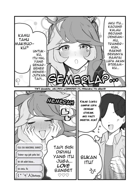 ラヴトレ
インドネシア語翻訳:@MarcellHendra

#ウマ娘 #ラヴズオンリーユー #ウマ娘英訳 #ウマ娘インドネシア語翻訳 #umamusume #UmaTranslations 