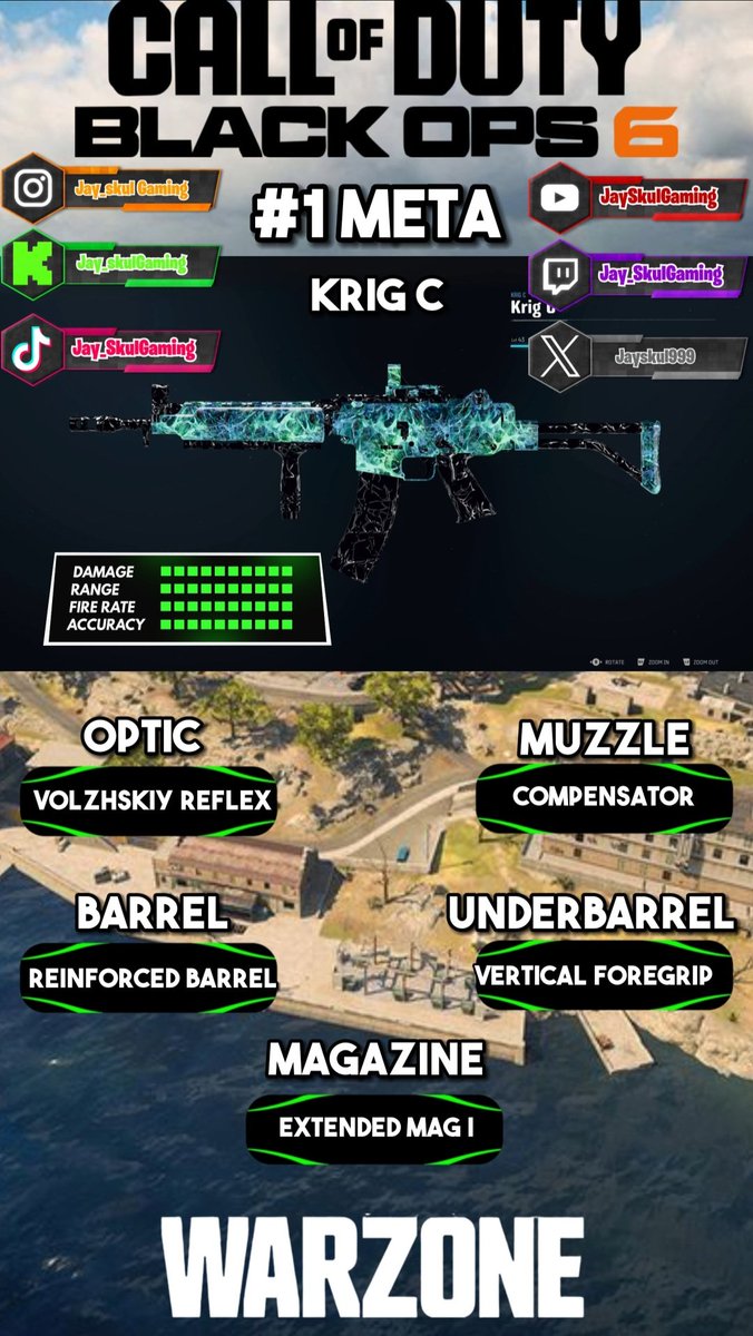 jayskul999's tweet image. The Rebirth Don's ILLEGAL Krig C Class!

#warzone #krigc #meta #loadout #gaming #yt #twitch #cod #callofduty #season4 #rebirthisland