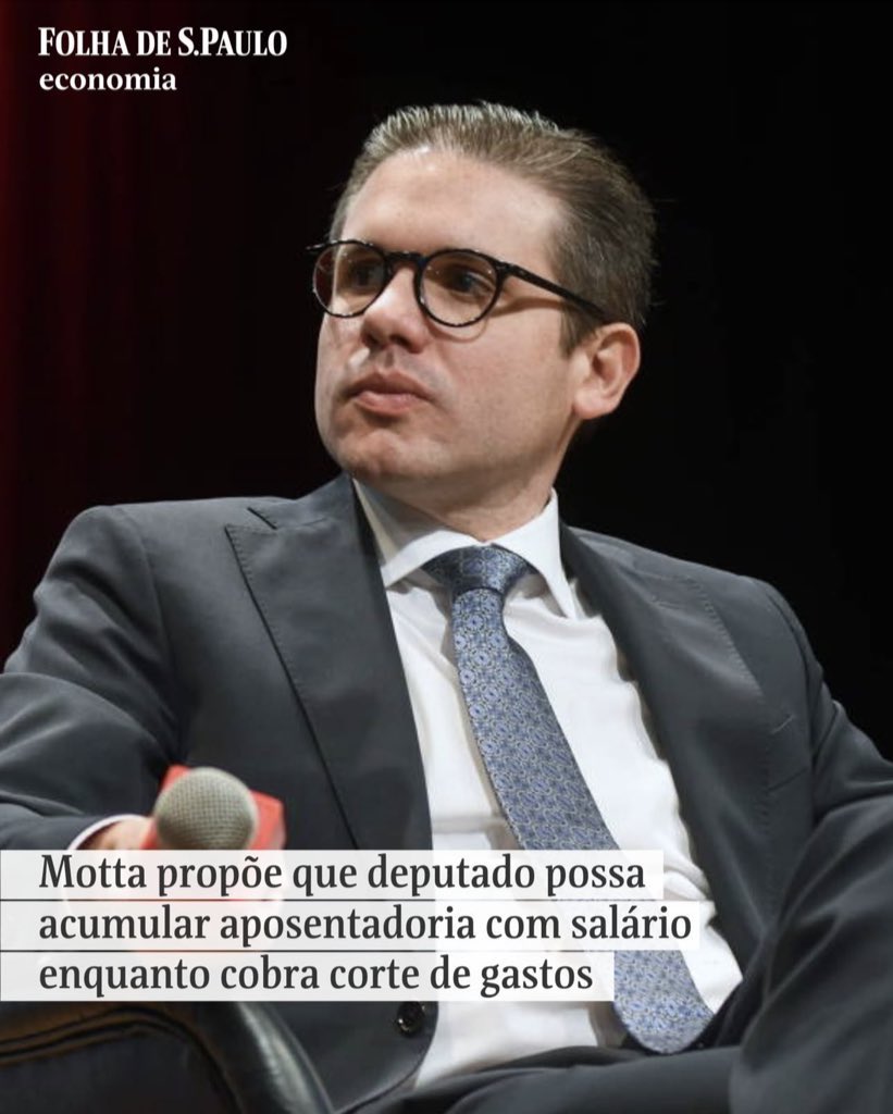 Congresso, liderado por Hugo Motta, reage às medidas que taxam Bets para aumentar arrecadação. Mas trabalha para dobrar o salário para deputados!

Quando o povo irá reagir ao absurdo que são os privilégios de deputados? 

RICOS PAGUEM A CONTA 
CONGRESSO INIMIGO DO POVO