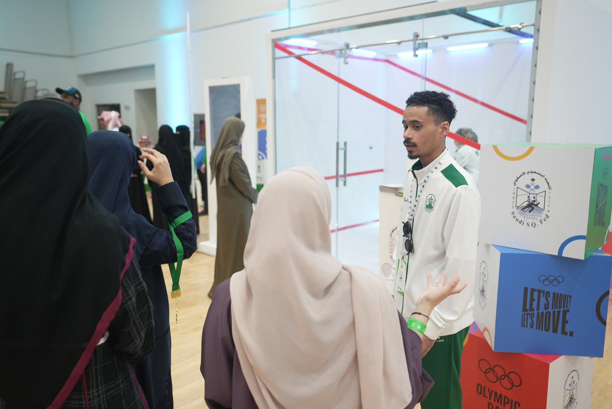 بحضور رئيس الاتحاد الدكتور عادل العقيلي، شارك الاتحاد في معرض اليوم الأولمبي بمقر مركز التدريب السعودي الأولمبي.