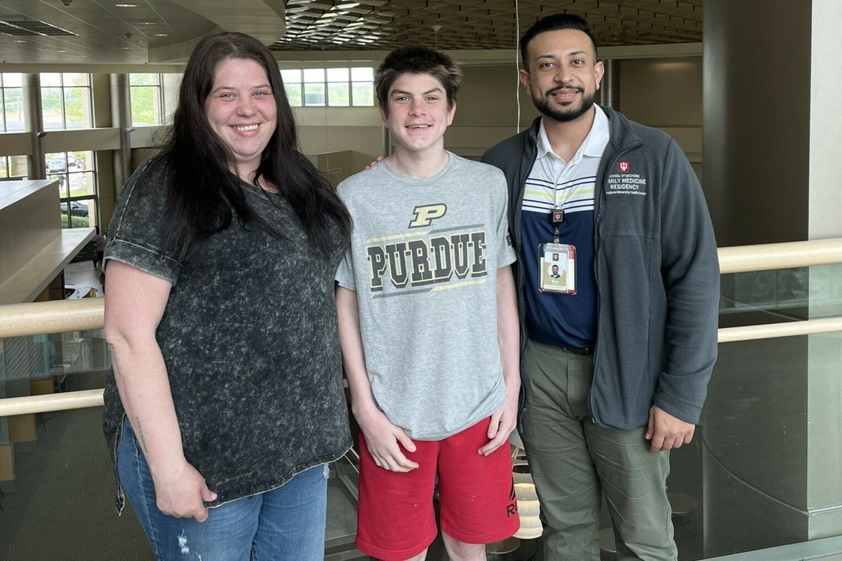 Neurosurgery_IU's tweet image. Thanks to pediatric neurosurgeon @RabiaQaiser5 and the team at @RileyChildrens who performed an emergency surgery to remove a Pott’s Puffy Tumor, 14-year-old Chase Andre is back to his active self. Read his story 🔗 iuhealth.org/thrive/wr-when…