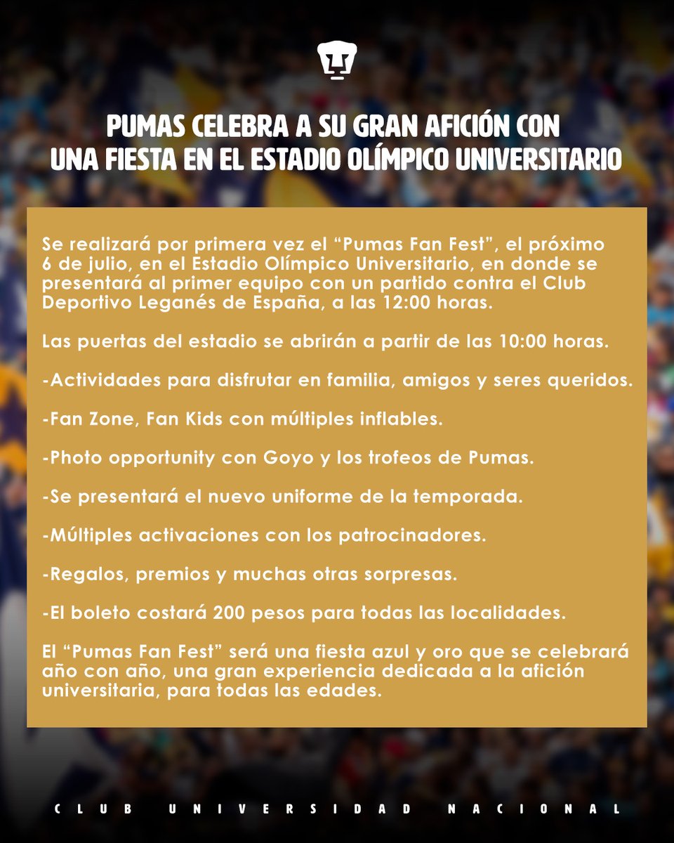 PUMAS tweet media