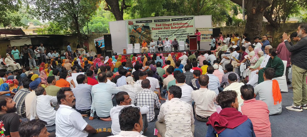 Demand of Hostel for Migrant Workers in Delhi. 
Mazdur Awas Sangharsh Samiti