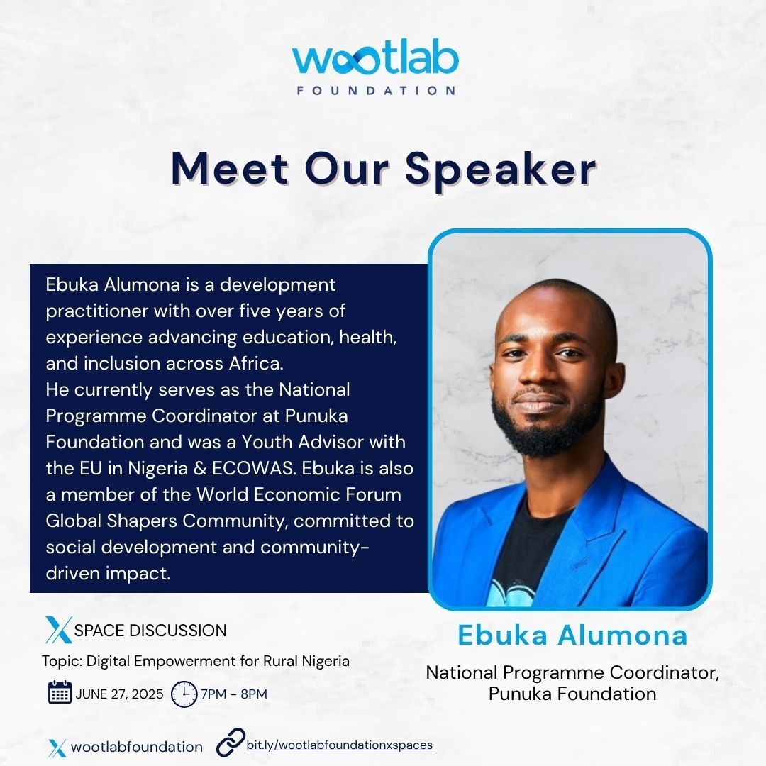 Wootlabfoundation tweet media