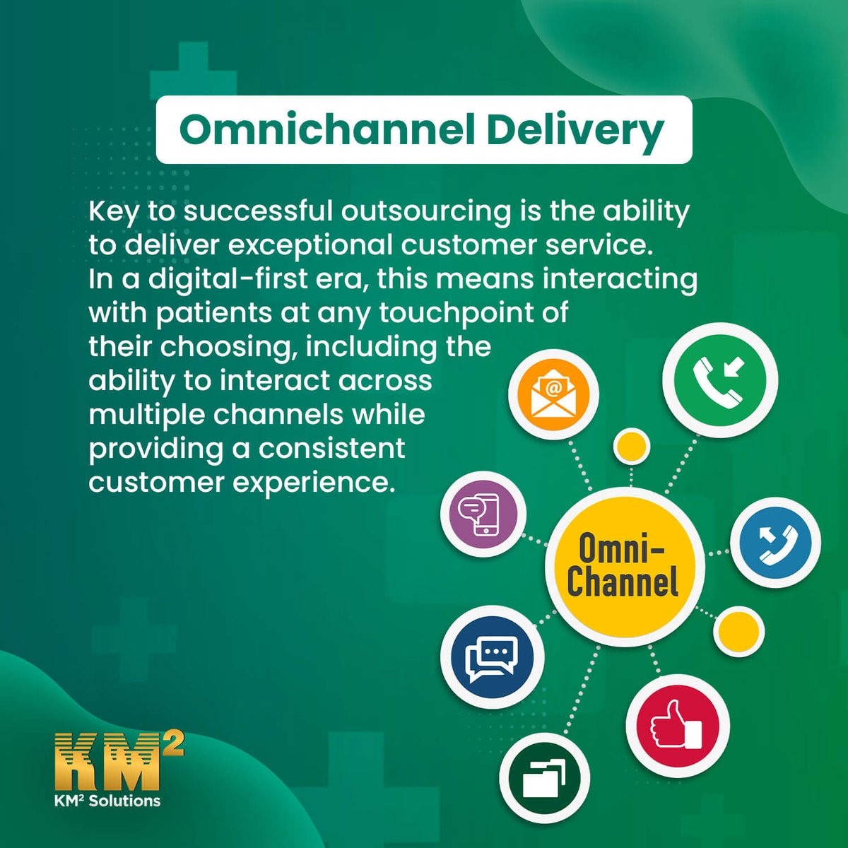 KM2solutions's tweet image. As the healthcare space evolves and healthcare providers expand their reach and services, they are increasingly turning to outsourcing solutions as a means to manage various aspects of their operations efficiently. READ MORE HERE: km2solutions.com/resources/mult…
#km2solutions