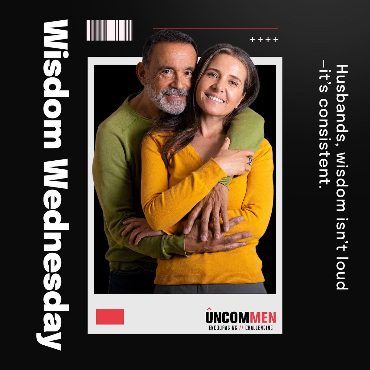 📘 Wisdom Wednesday 📘
 Husbands, wisdom isn’t loud—it’s consistent. It’s how you speak in frustration, serve without recognition, and stay faithful when no one’s watching.
Quiet wisdom changes homes. Are you building it?
 #UncommenHusbands #WisdomWednesday #LeadQuietly