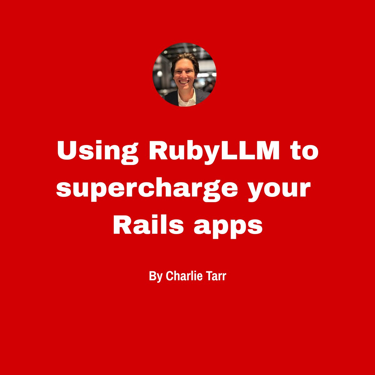 From a generalised perspective, I have understood for some time, how valuable LLM's can be.

But how they can add value in a more localised and domain-specific context?

This is the subject of my latest blog post: world.hey.com/charlietarr/us…

#AI #RubyOnRails #buildinpublic