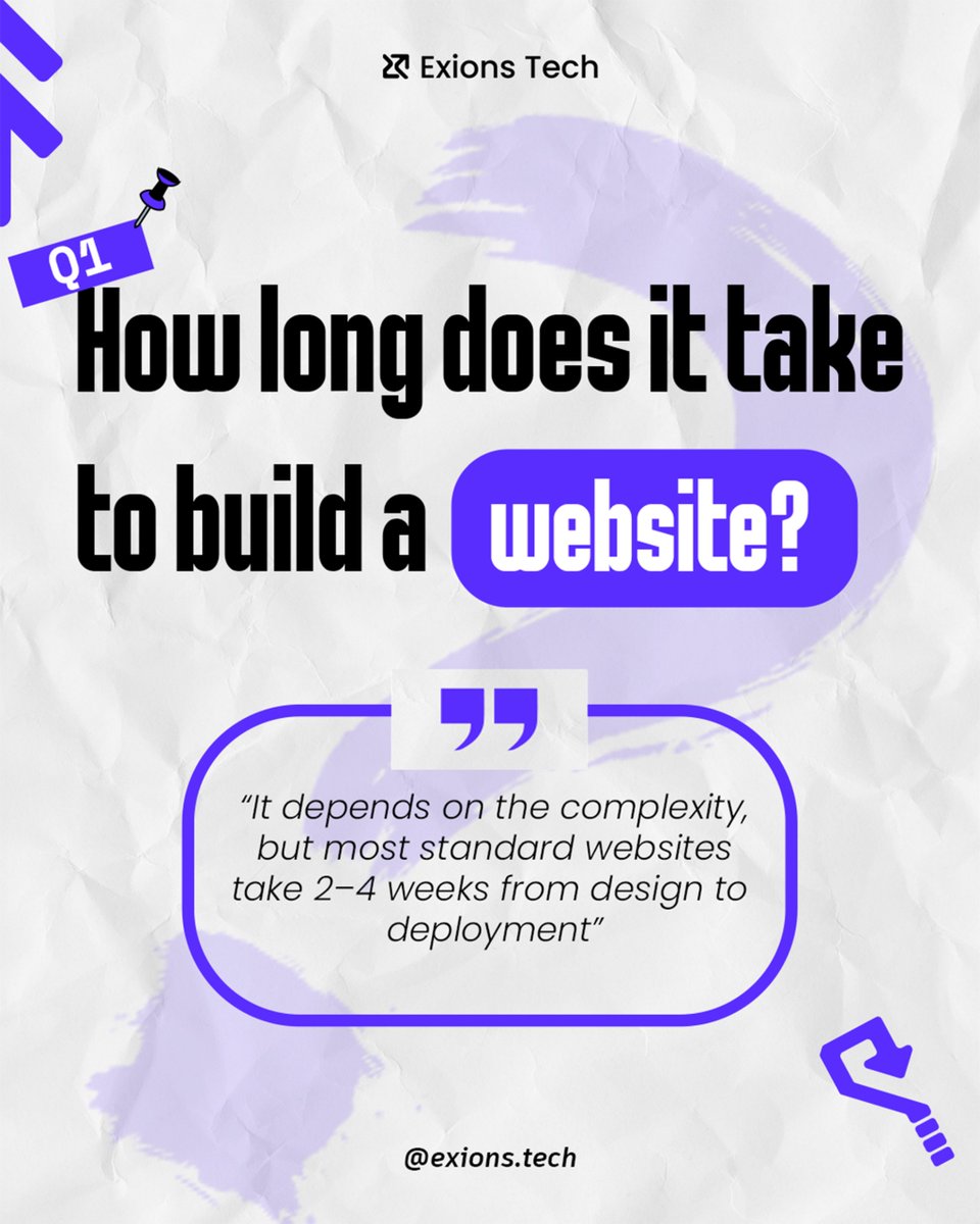 exionstech's tweet image. No jargon. No fluff. Just straight answers so you can make the right call.
💡 Web Dev | 💰 Transparent Pricing | 📈 SEO-Friendly
#ExionsTech #ClientQuestions #WebDevelopmentMadeEasy