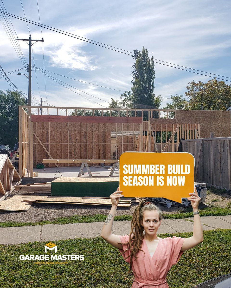 Garage_Masters's tweet image. Homeowners: this is your sign. Summer is prime time for garage upgrades. Whether it&apos;s new cabinets, flooring, or a full garage construction—we’re booking now. Schedule a free estimate at garagemasters.ca

Start now before the snow flies.
#GarageMasters #GarageReno