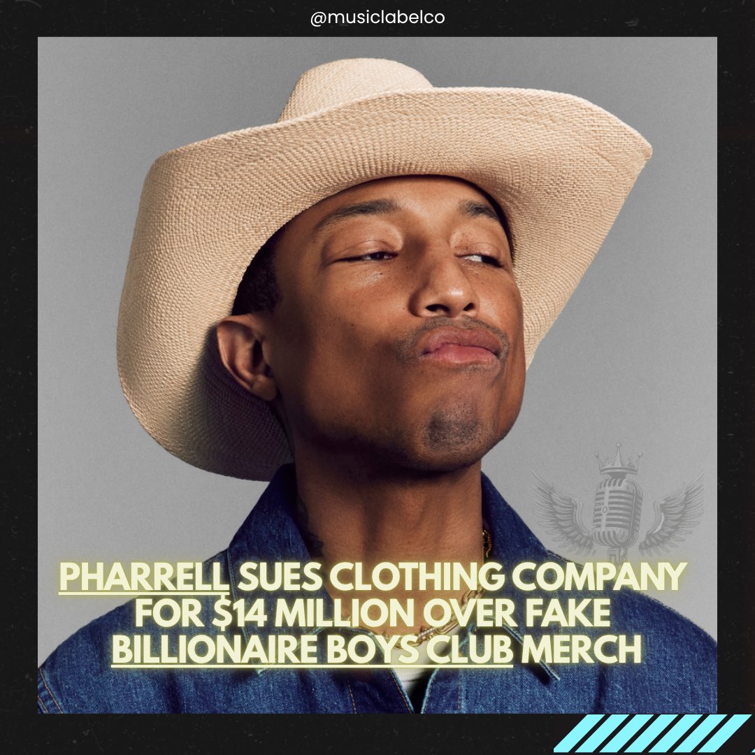 MUSICLABELCO's tweet photo. Just as @Pharrell should !!!! 👏🏽💰 https://t.co/m3RSd1kUUc