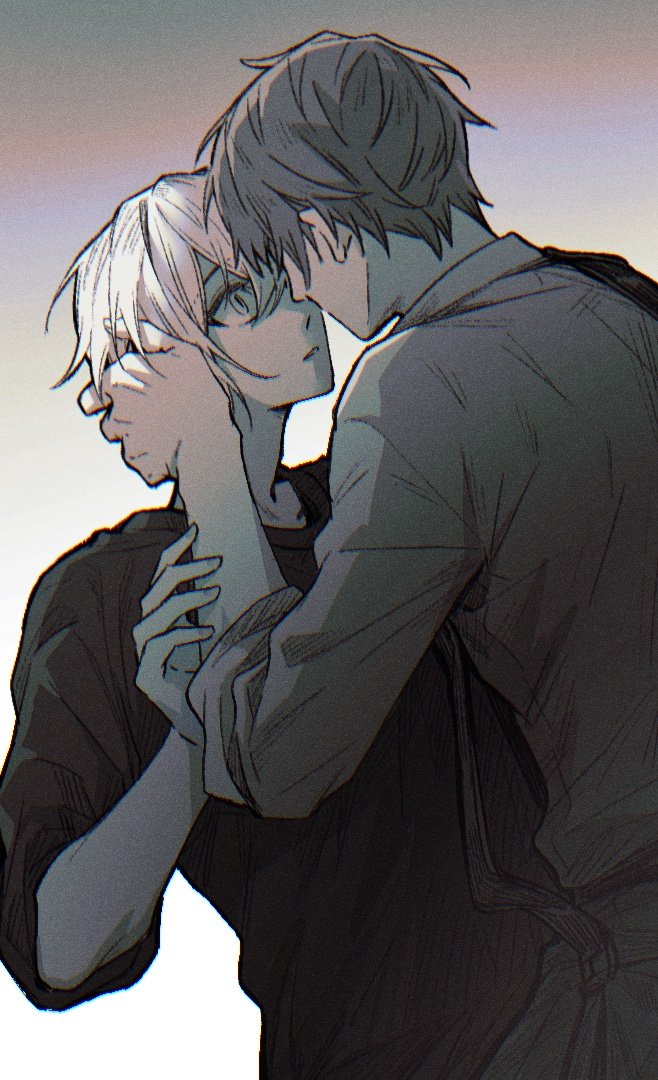 mohane0509's tweet image. （拿起那笔就是一通猛画）
#平野と鍵浦 #鍵平 #hiranotokagiura #kagihira #kghr_FA