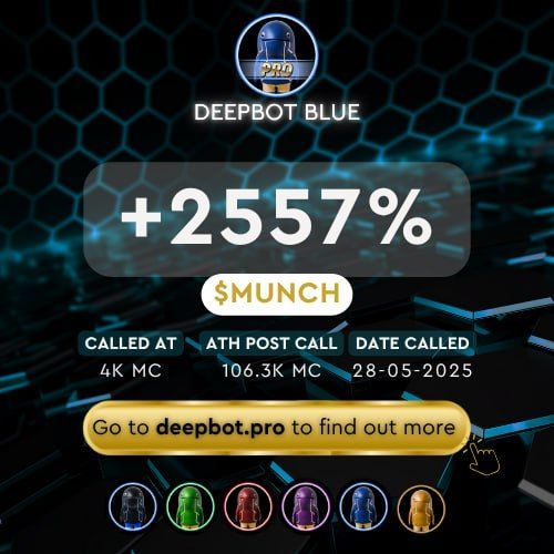 DeepBot_'s tweet photo. Trade without the noise. DeepBot delivers the key signals, right when you need them.

🔗 Go to https://t.co/E3Y3EGs6ZF to find out more

DeepBot &amp; DeepBot PRO: Your Unfair Advantage.

$DEEPAI #DeepBot #DeepBotPRO #SignalBot #Trading #SmarterNotHarder https://t.co/z9abD21krQ