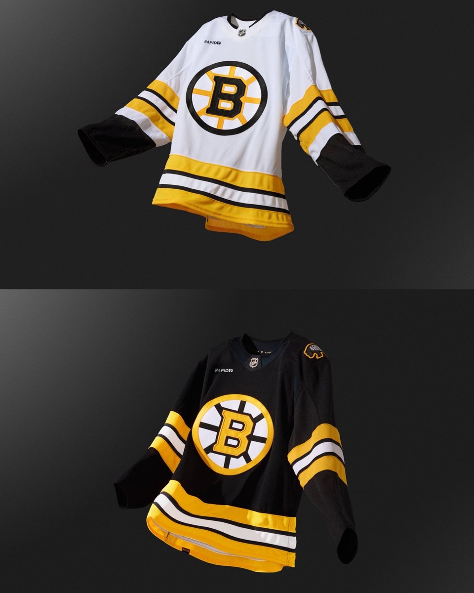 Spittin' Chiclets (@spittinchiclets) on Twitter photo The new Bruins jerseys are here and they are crisssspy clean π§Ό
πΈ: <a href="/NHLBruins/">Boston Bruins</a> The new Bruins jerseys are here and they are crisssspy clean π§Ό
πΈ: <a href="/NHLBruins/">Boston Bruins</a>