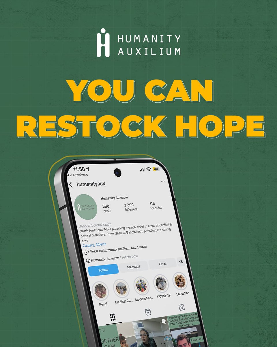 Humanitarian aid must reach Gaza — now. Open the borders and let aid workers do their jobs in safety. This is a matter of life and death. #LetAidIn #Gaza