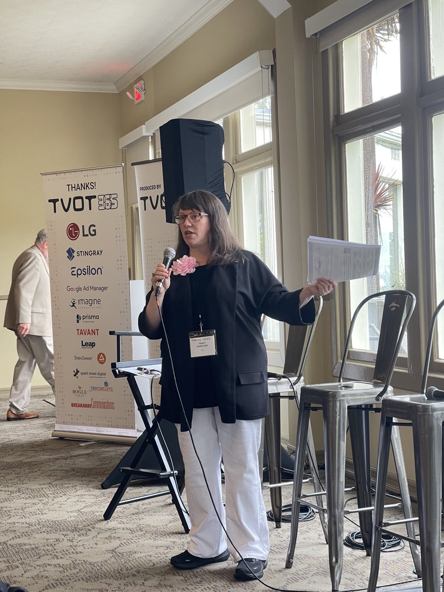 We are so back! #TVOTSF is in full swing. The agenda is jam-packed, starting the day off with sessions on AI in TV audience measurement, multicultural streaming, CTV monetization and so much more. Keep your eyes here for a taste of what's happening!