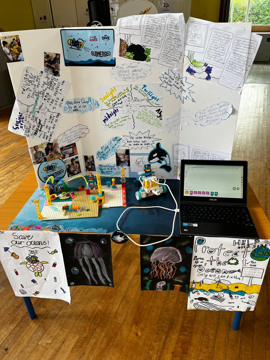Today we showcased our <a href="/LEGO_Education/">LEGO Education</a> <a href="/firstlegoleague/">FIRST LEGO League</a> Explore to our third class parents . The children learned so much from this project about under the sea .Also learned to develop and write code  <a href="/OidePrimarySTEM/">Oide Primary STEM</a> <a href="/Learnit_Ireland/">CreativeHUT Ireland</a>