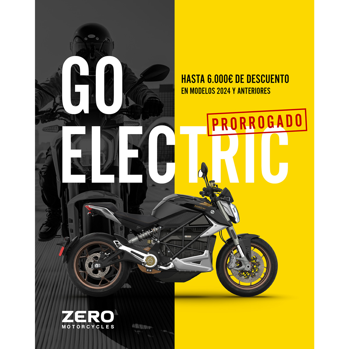 soymotero's tweet image. 🌍 ¿Pensando en una moto eléctrica?

Con la campaña #GoElectric de Zero Motorcycles, te ahorras hasta 6.000€ en modelos 2024.

👉 Más info aquí: is.gd/DdQQaF

#MovilidadEléctrica #ZeroMotorcycles #AhorraConEstilo