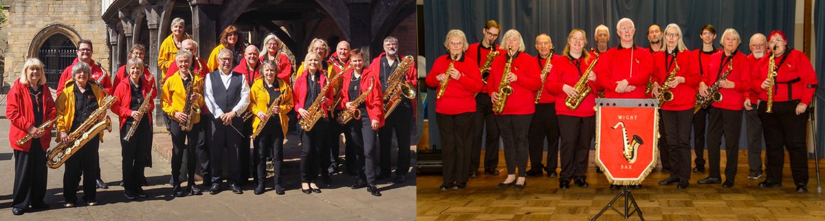 PhoenixSaxOrg's tweet image. We're performing with Wight Sax at Bembridge Village Hall on Sat 28 June and at @NewportMinster on Sun 29 June (both 7pm start). Free entry. Do come and see us! 😊🎷🎶x @IOWDailyNews @DailyIOW @Isleofwight @IsleofWightGB @BBCSouthNews @iwightradio @newportmins