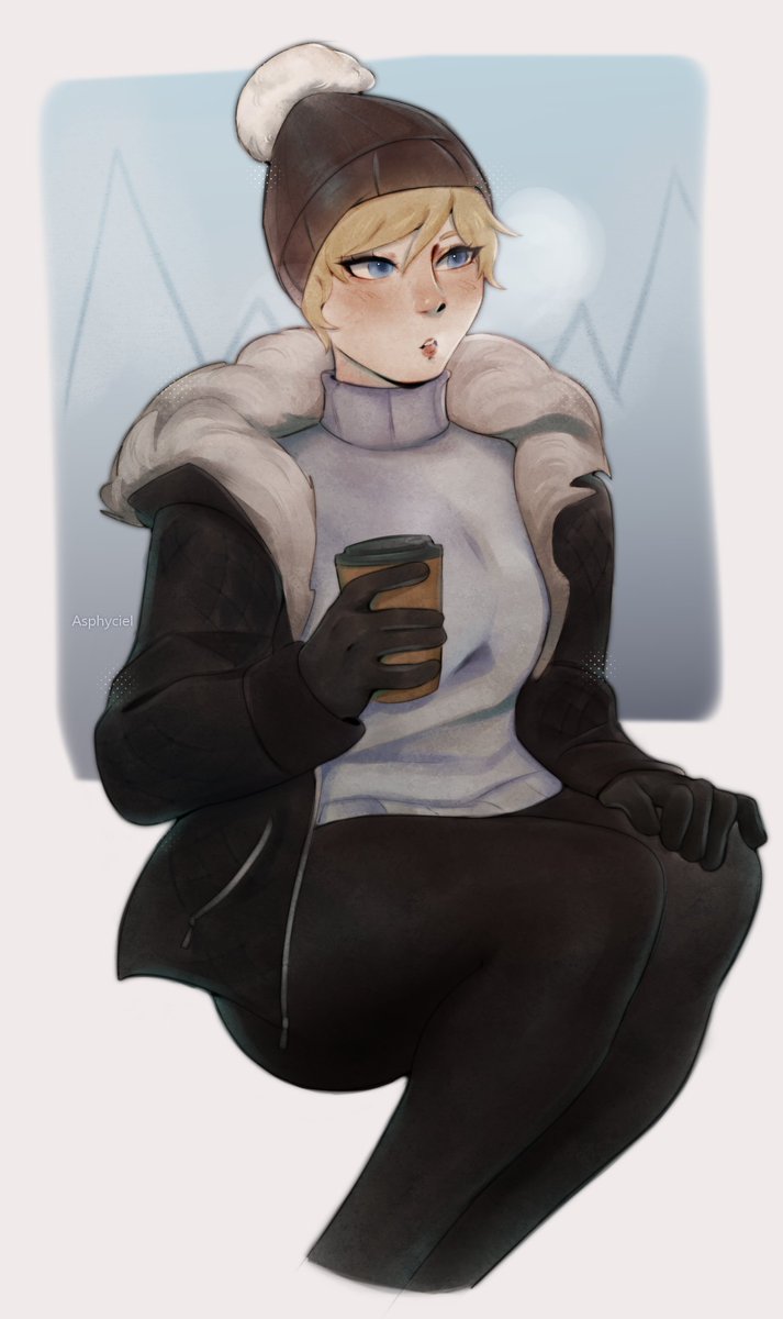 asphyciel's tweet image. ❄️ Winter Erika, CM for @Weastest