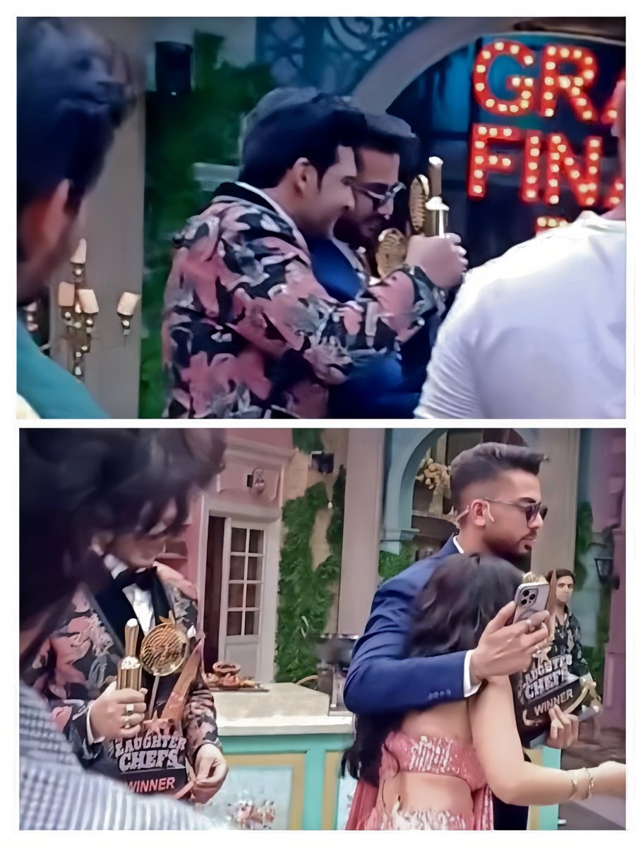 𝗦𝗛𝗨𝗕𝗛𝗔𝗠 𝗬𝗔𝗗𝗔𝗩 ⚡ (@shubham__efc) on Twitter photo Elvish Yadav & Karan Kundrra Won Laughter Chef's Season 2 🏆❤️
Congratulations <a href="/ElvishYadav/">Elvish Yadav</a> <a href="/kkundrra/">Karan Kundrra</a>
Dekho panga gang tumhara baap jeet gaya...
#ElvishYadav #ElvishArmy #LaughterChefs2 Elvish Yadav & Karan Kundrra Won Laughter Chef's Season 2 🏆❤️
Congratulations <a href="/ElvishYadav/">Elvish Yadav</a> <a href="/kkundrra/">Karan Kundrra</a>
Dekho panga gang tumhara baap jeet gaya...
#ElvishYadav #ElvishArmy #LaughterChefs2