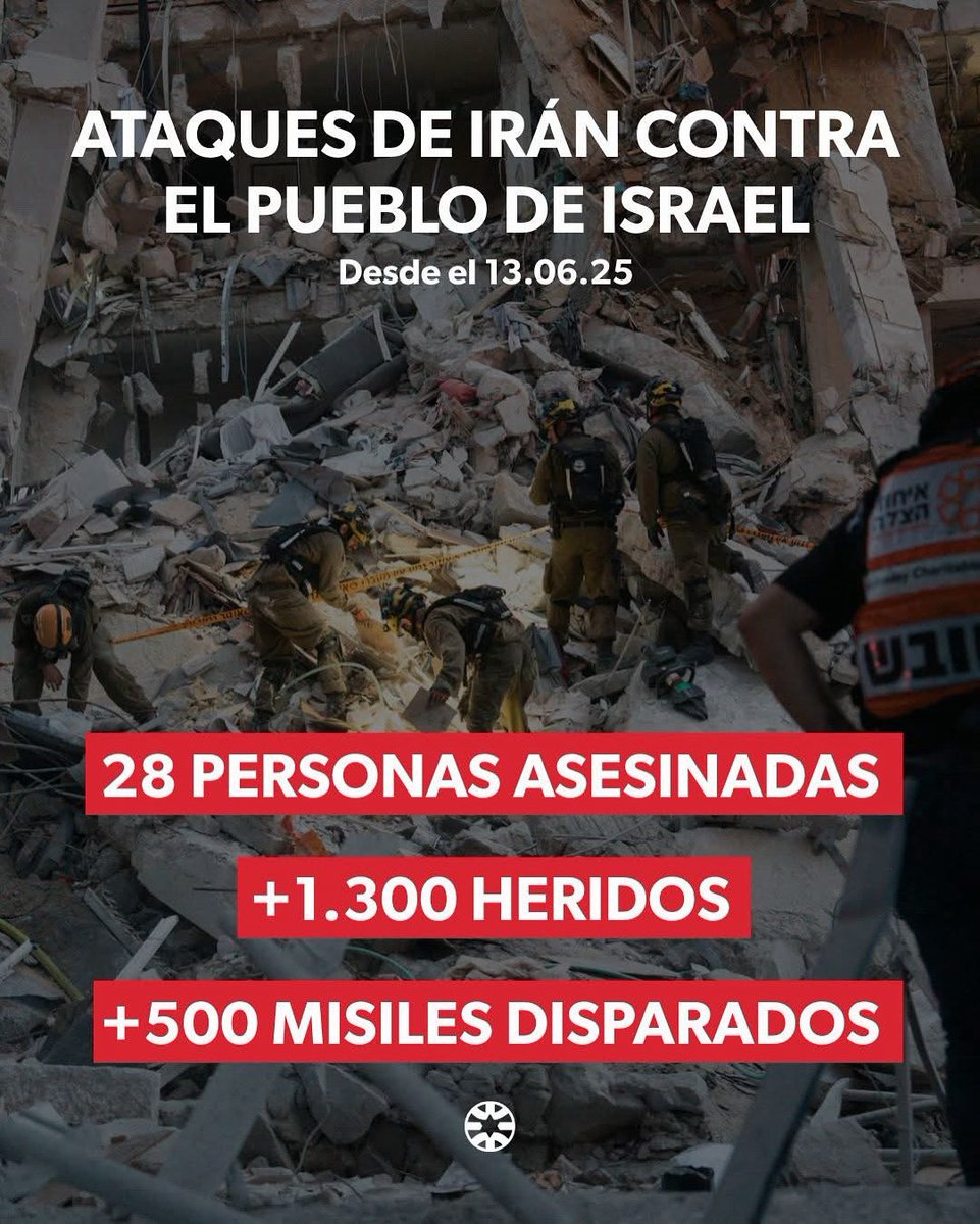 Durante 12 días, el régimen iraní atacó deliberadamente a nuestra población civil con misiles balísticos y drones. 

El objetivo fue claro: matar civiles israelíes.
En zonas residenciales. En sus propias casas.

Benditas sean sus memorias.
Pronta recuperación a los heridos.