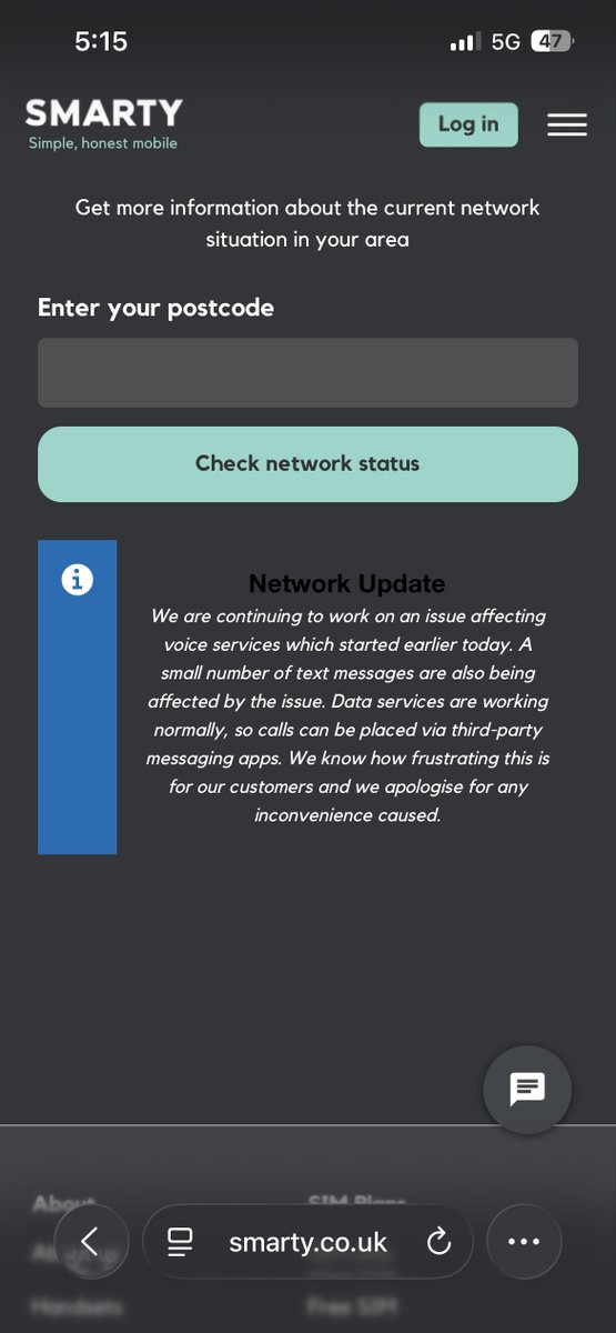 Since this morning, I've started having issues with the ability to make or receive calls after installing iOS 15 Beta 2. Of course, the first thing I did was blame the beta iOS. After resetting, downgrading, and network reset, I came across this from SMARTY network 🤦