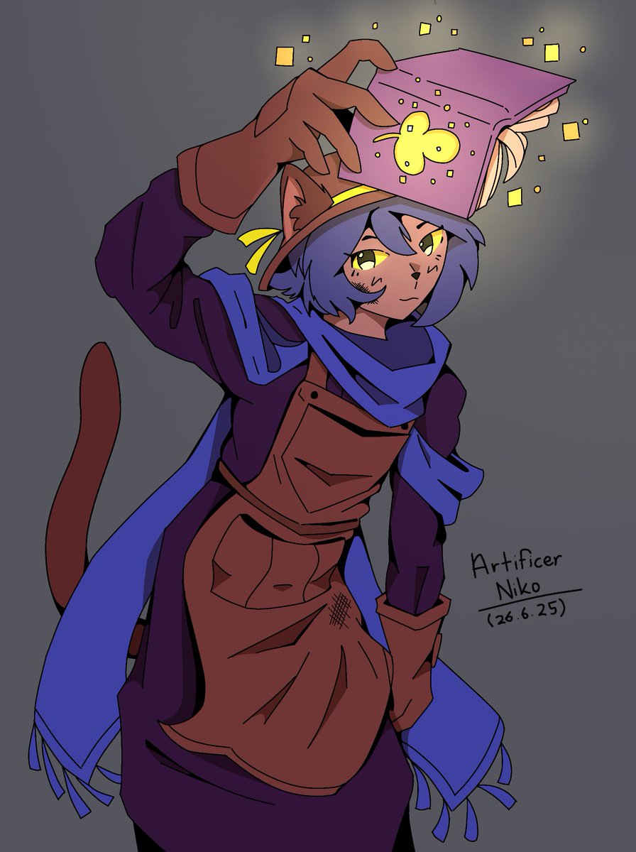 Light Cantrip on the Author's Journal

I peaked once more #OneshotGame