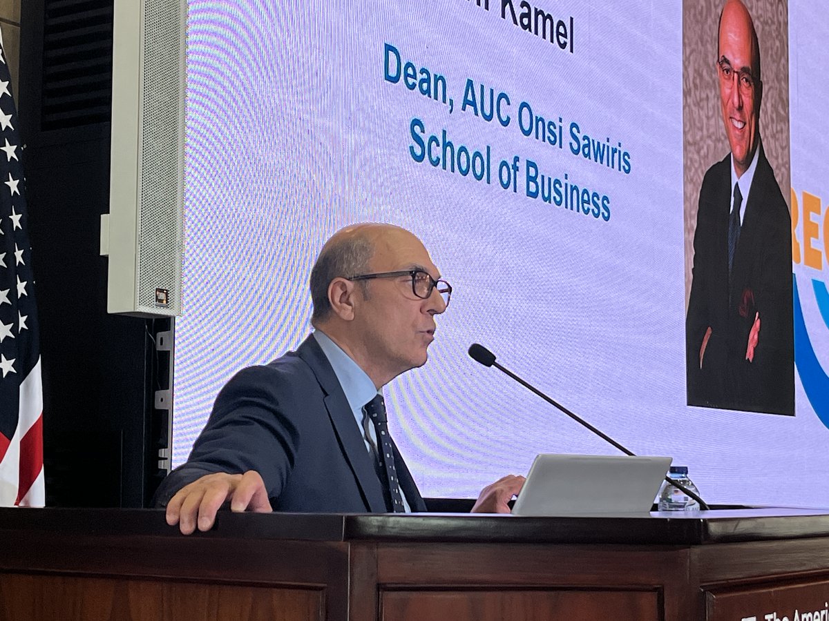 AUC Onsi Sawiris School of Business (@auc_business) on Twitter photo Inspiring words by Dean <a href="/SherifHKamel/">Sherif Kamel 🇪🇬 🇨🇦</a>, “Students spend only a few years with us, but they remain our ambassadors for life. Their legacy is our success, and over the years, their impact knows no bounds.”
#RECSpring2025 #OnsiSawirisSchoolofBusiness Inspiring words by Dean <a href="/SherifHKamel/">Sherif Kamel 🇪🇬 🇨🇦</a>, “Students spend only a few years with us, but they remain our ambassadors for life. Their legacy is our success, and over the years, their impact knows no bounds.”
#RECSpring2025 #OnsiSawirisSchoolofBusiness