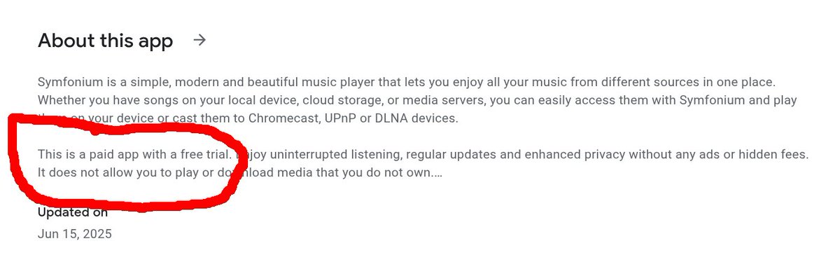 Symfonium: Music Player & cast tweet media