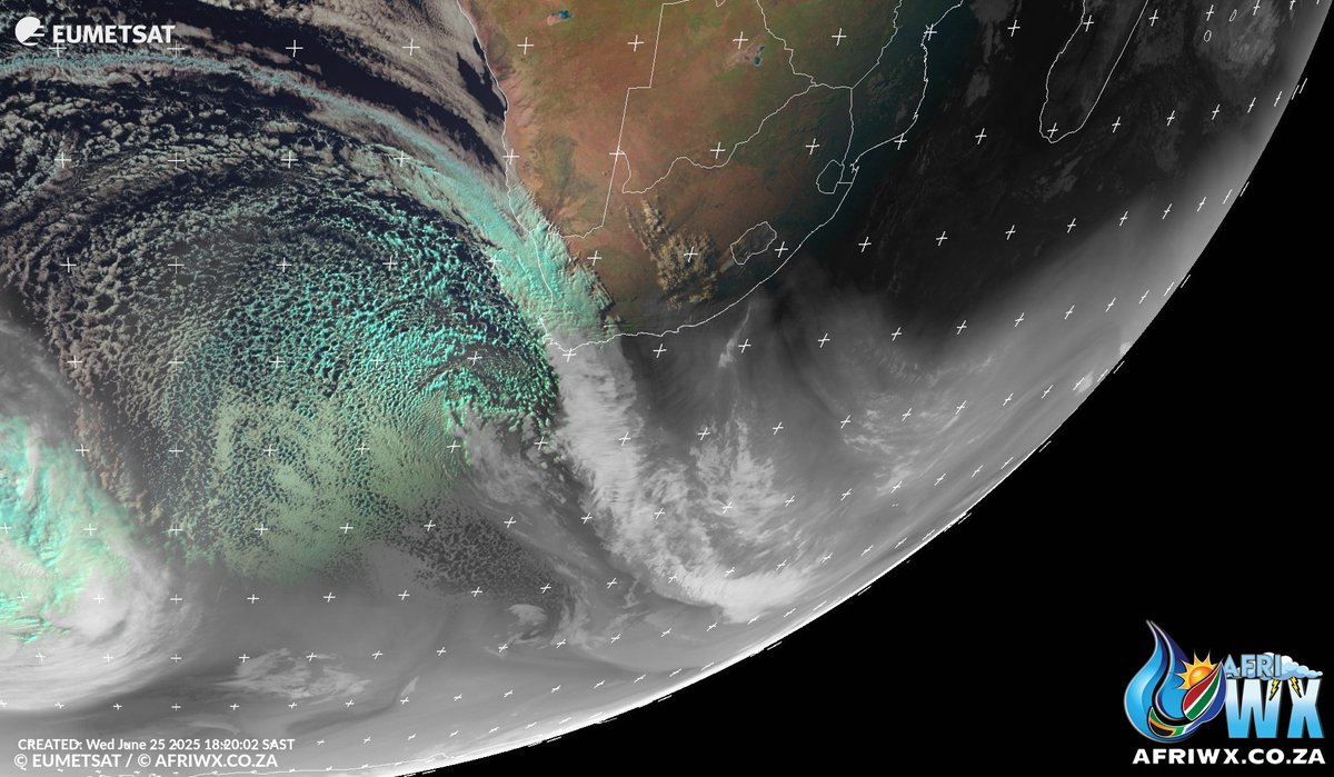🇿🇦 Your Evening [4K] HD Satellite Weather Picture