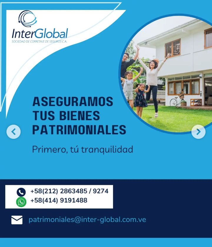 InterGlobal Sociedad de Corretaje de Seguros, C.A. (@interglobalsc) on Twitter photo Sabías que #Riesgo es la probabilidad de que un evento ocurra en una sociedad con vulnerabilidad. En #InterGlobal estamos para asesorarte al respecto. 📞 (0212)2863485/0458 📩salud@inter-global.com.ve ; autointerno@inter-global.com.ve ; patrimoniales@inter-global.com.ve. #Seguros Sabías que #Riesgo es la probabilidad de que un evento ocurra en una sociedad con vulnerabilidad. En #InterGlobal estamos para asesorarte al respecto. 📞 (0212)2863485/0458 📩salud@inter-global.com.ve ; autointerno@inter-global.com.ve ; patrimoniales@inter-global.com.ve. #Seguros