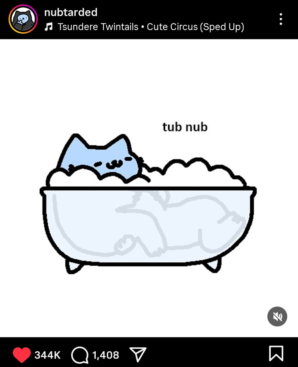 retardedbluecat's tweet image. why does this have 344k likes on a nub alt insta😭