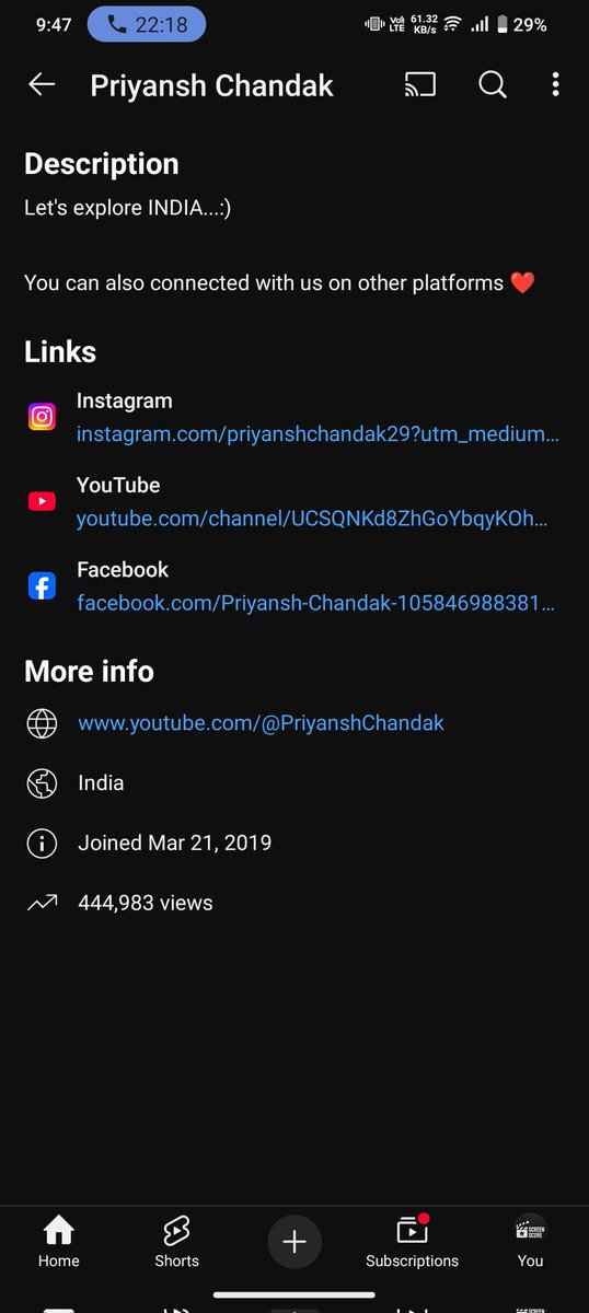 UdayKumar976087's tweet photo. @YouTubeIndia @TeamYouTube
I have lost access to my YouTube channel. I am attaching a screenshot for reference. My Facebook page is also linked to the channel as proof of ownership.
Kindly help me recover access as soon as possible
Thank you!
#YouTubeSupport #ChannelRecovery https://t.co/uwmiHQhcoa