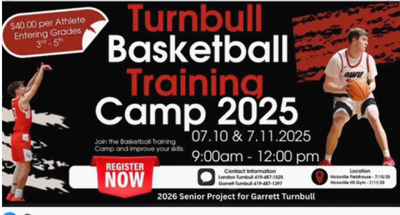 Great Opportunity for boys &amp; girls entering grades 3-5 to improve skills.
docs.google.com/forms/d/e/1FAI…