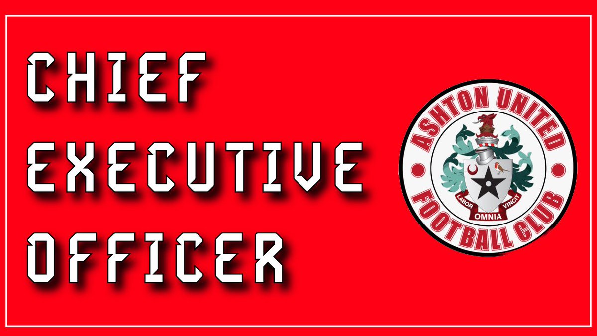 Ashton United FC (@ashtonunitedfc) on Twitter photo 𝘾𝙀𝙊 𝘼𝙋𝙋𝙇𝙄𝘾𝘼𝙏𝙄𝙊𝙉 𝘾𝙇𝙊𝙎𝙄𝙉𝙂
We've had a fantastic number of applications for our new role as Chief Executive Officer
Applications close at 5pm this Friday, 27th June so there's still time to email your to andyc@ashtonunited.co.uk and play your part in the 𝘾𝙀𝙊 𝘼𝙋𝙋𝙇𝙄𝘾𝘼𝙏𝙄𝙊𝙉 𝘾𝙇𝙊𝙎𝙄𝙉𝙂
We've had a fantastic number of applications for our new role as Chief Executive Officer
Applications close at 5pm this Friday, 27th June so there's still time to email your to andyc@ashtonunited.co.uk and play your part in the