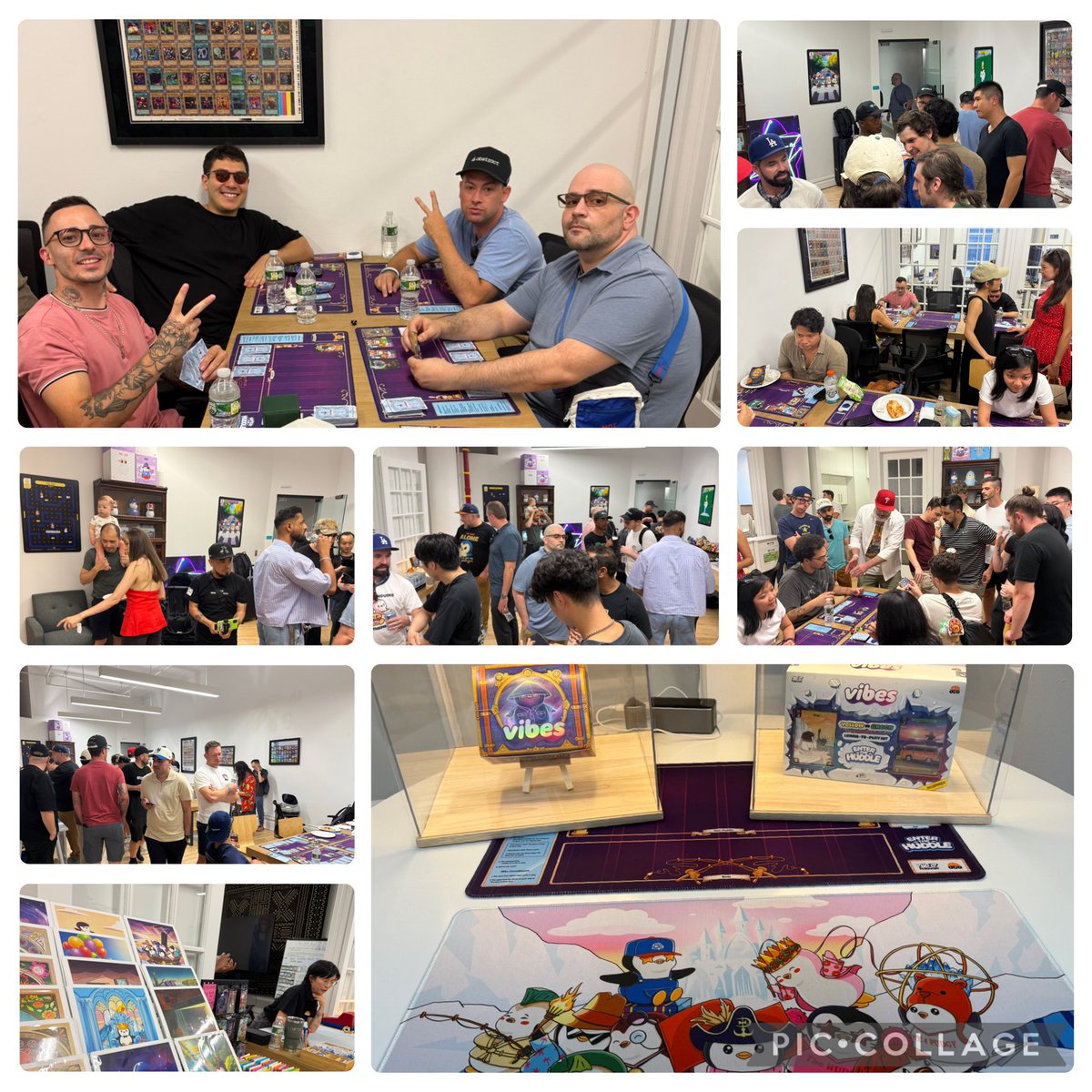 Pudgy NYC 🐧🗽 (@pudgynyc) on Twitter photo Last Nights <a href="/Ocapgames/">Orange Cap Games</a> and <a href="/vibes_tcg/">Vibes (Pudgy TCG)</a> Pizza Party was an absolute Pudgy Vibe!!
Look close and shout out which Pengus you can spot. ❤️🐧🗽 Last Nights <a href="/Ocapgames/">Orange Cap Games</a> and <a href="/vibes_tcg/">Vibes (Pudgy TCG)</a> Pizza Party was an absolute Pudgy Vibe!!
Look close and shout out which Pengus you can spot. ❤️🐧🗽