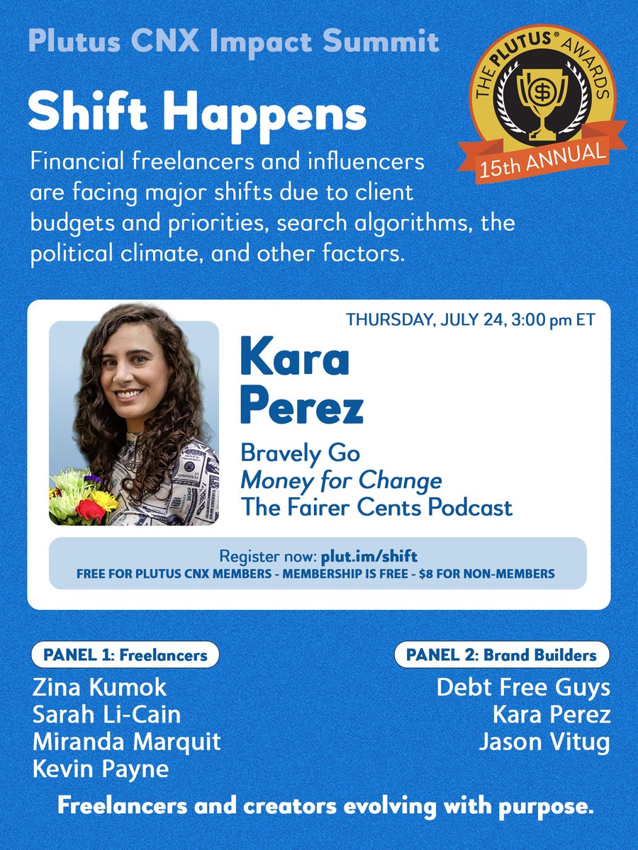 PlutusAwards's tweet photo. And here's the second panel of the day! Hear from ambassadors and consultants who work with brands on a regular basis. 

As companies are tending to pull back from spending on outreach, some focused on certain demographics, here's what's working now. https://t.co/MePB3KNvfi