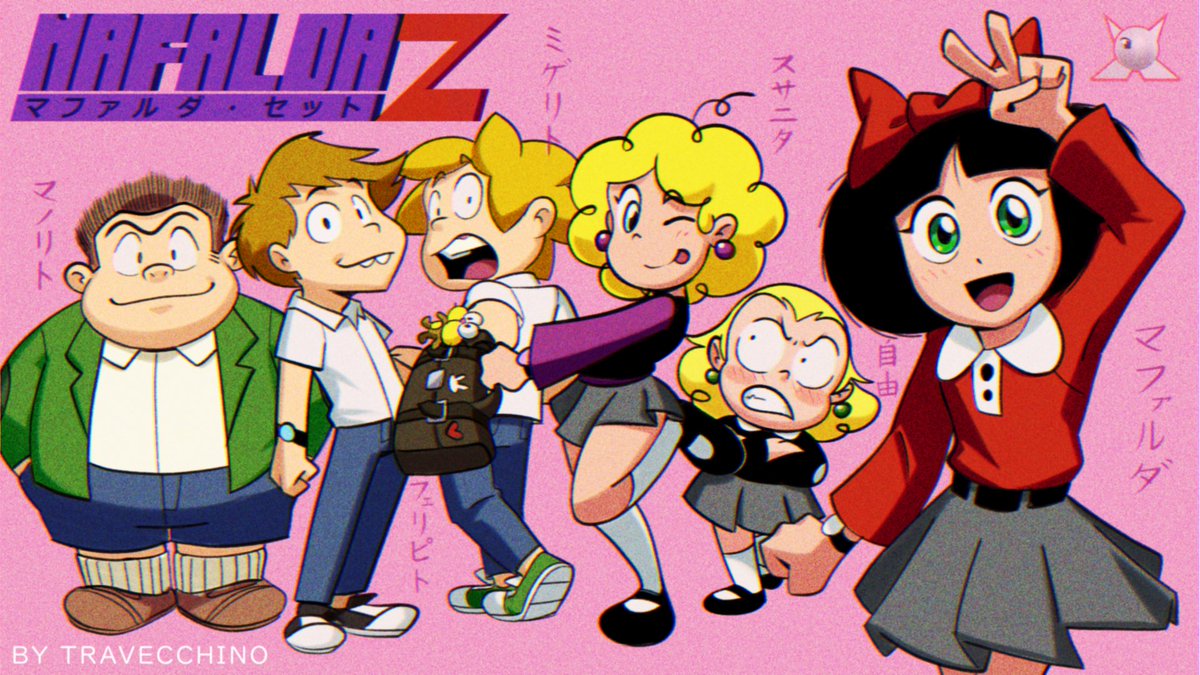 ltravecchino's tweet image. Extraño cuando pasaban Mafalda Z en Jetix T-T