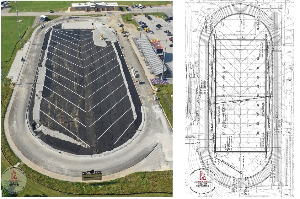 North Putnam Turf &amp; Track 🔥. The transformation is real — crews are rolling, progress is flying.  Love it when a plan comes together!