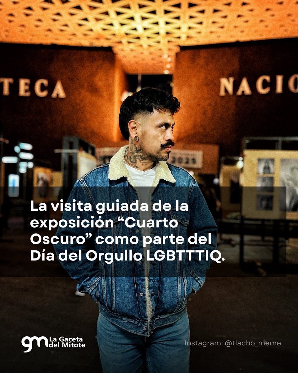 lagacetadelmito's tweet photo. 🌈 “Cuarto Oscuro”: exposición LGBTTTIQ+ en Puebla 🏳️‍🌈
📅 28 jun, 15:00, Casa de la Cultura 🖼️
Arte de Bermúdez y Roy, entrada libre 🆓

📌 https://t.co/FP2kIF0aA4

#Orgullo2025 #CuartoOscuro #PueblaCultura #Diversidad 🎨 https://t.co/zeG474Jopf