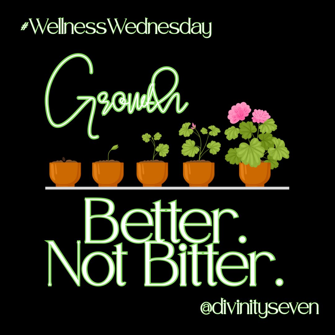 SevenDivinity's tweet image. #WellnessWednesday 

🌿 Growth blooms when we release resentment, release old grudges, and embrace the lessons. Keep moving forward so that can step boldly into your future with grace. Your next chapter is awaiting.

#BetterNotBitter #NextChapterLoading
